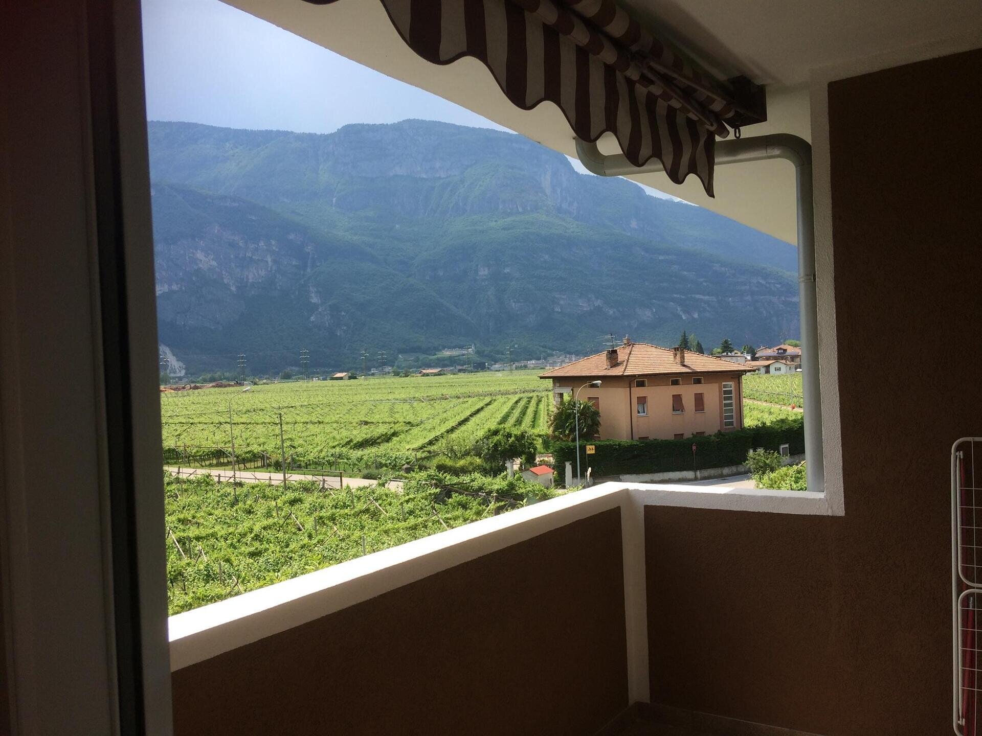 Vista dal balcone