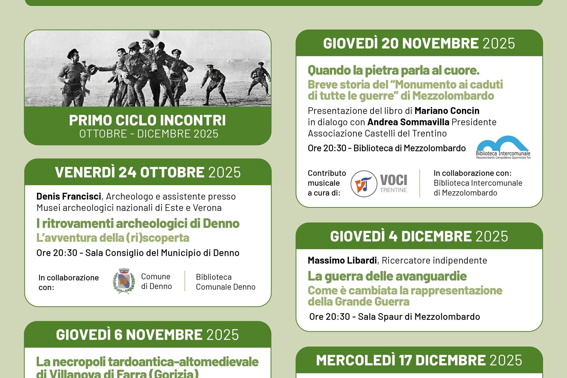 Pagine di storia con l'associazione Castelli del Trentino
