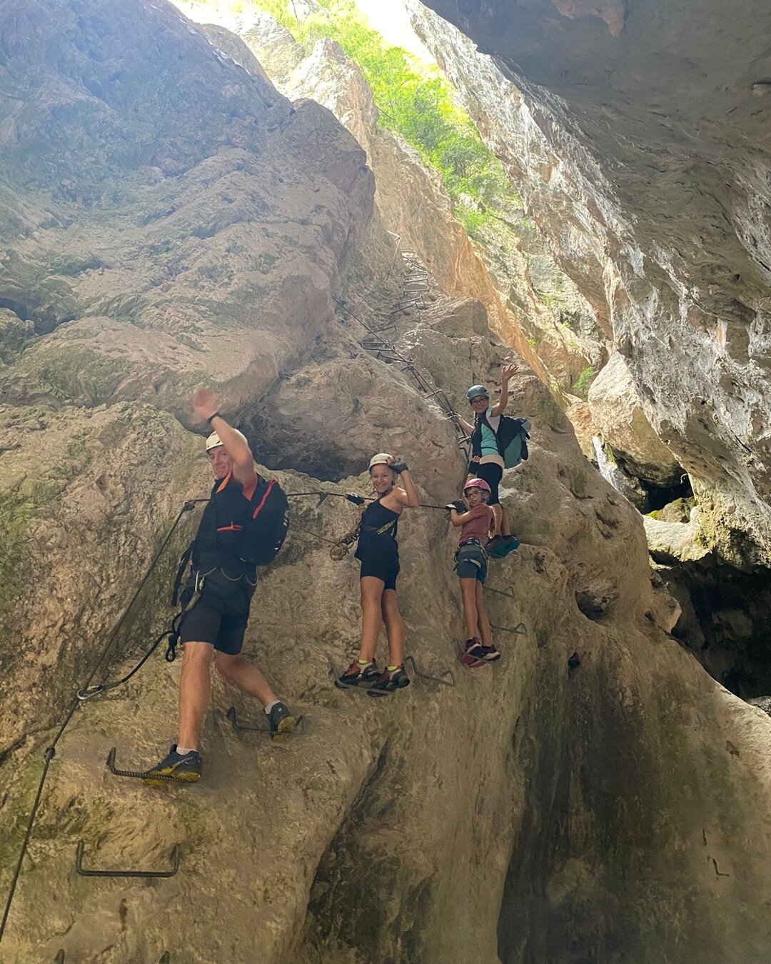 Ferrata Burrone Giovanelli con Guida Alpina