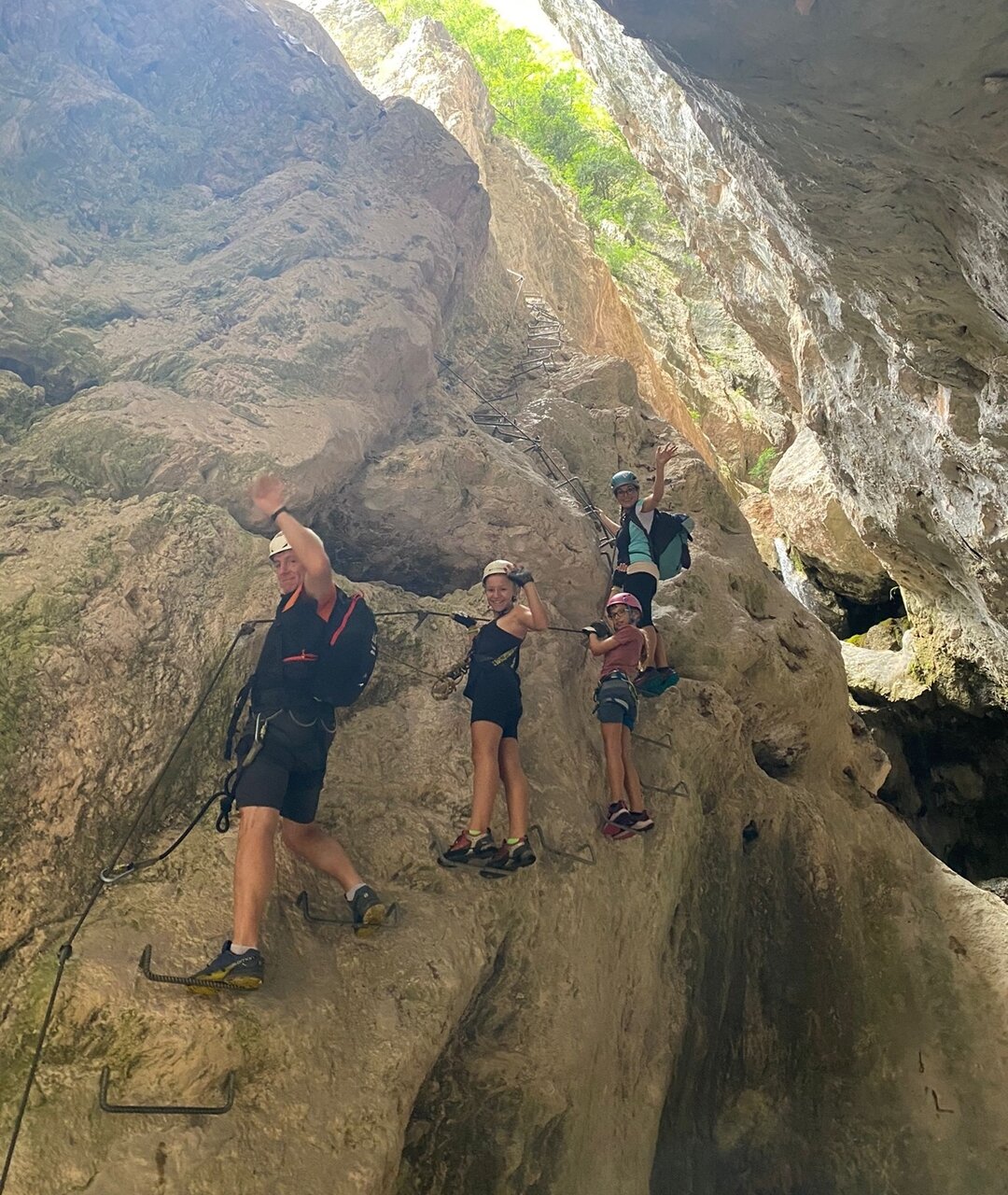 Burrone Giovanelli with Alpine Guide