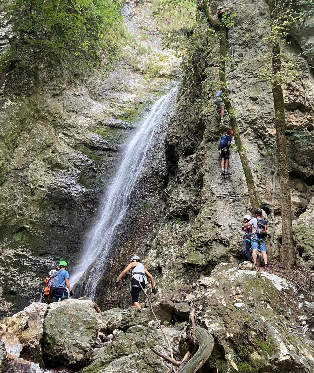 Via Ferrata Val del Rì with Alpine Guide