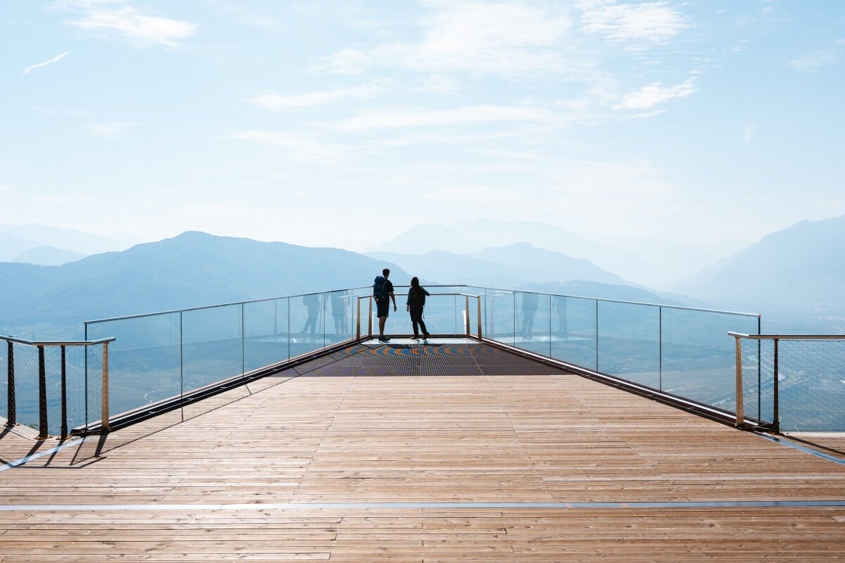 Hiking Loop on Monte di Mezzocorona: Skywalk and Suspension Bridge