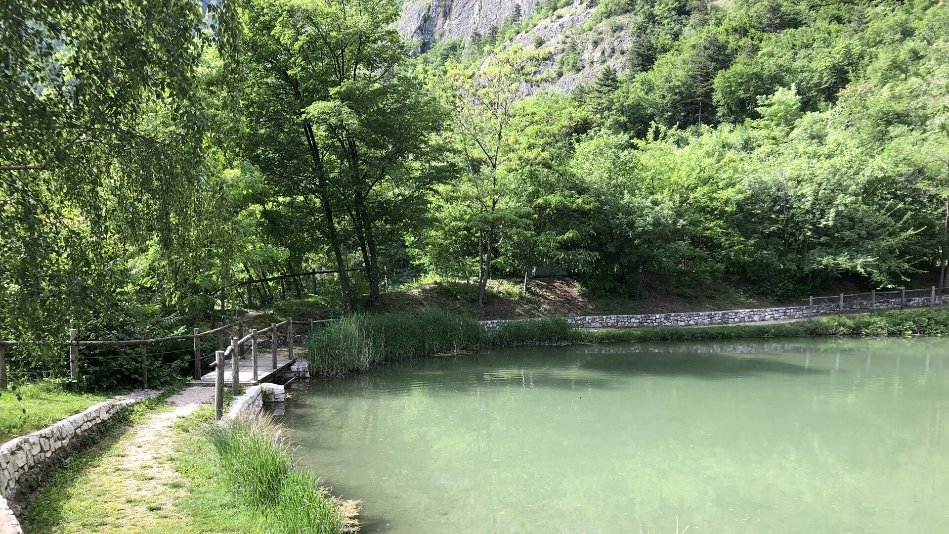 Ischia tiny lake