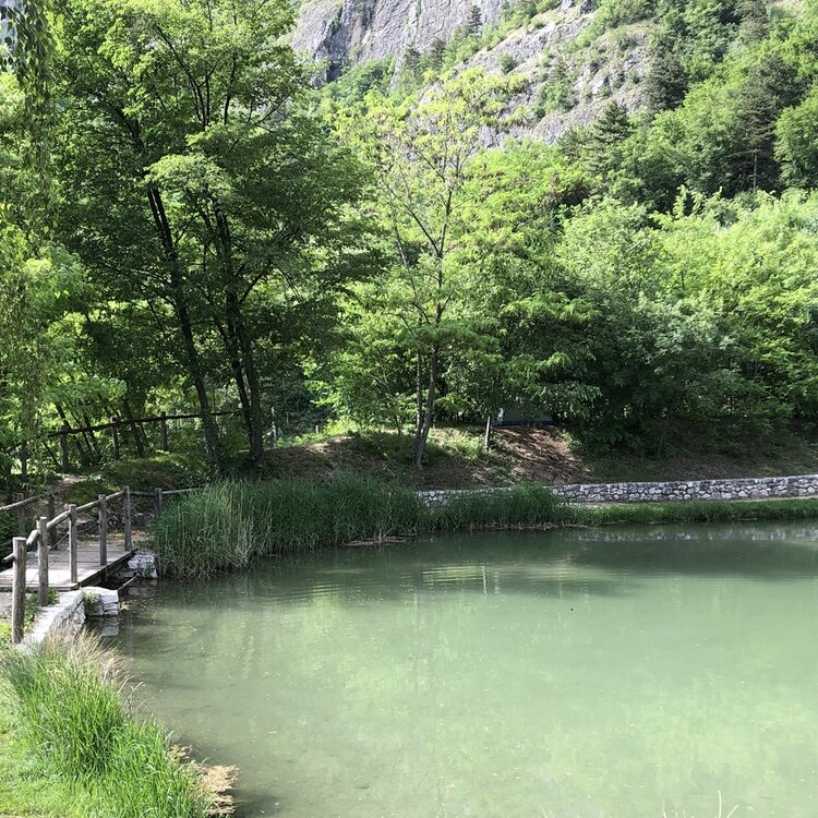 Ischia tiny lake