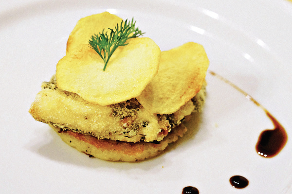 Millefoglie di Trota Iridea Millefoglie di Trota Iridea